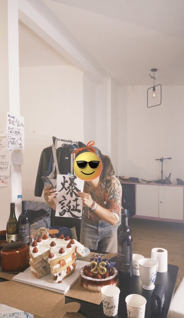 誕生日の友達