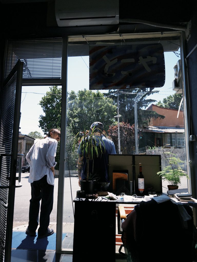 トビリシの床屋