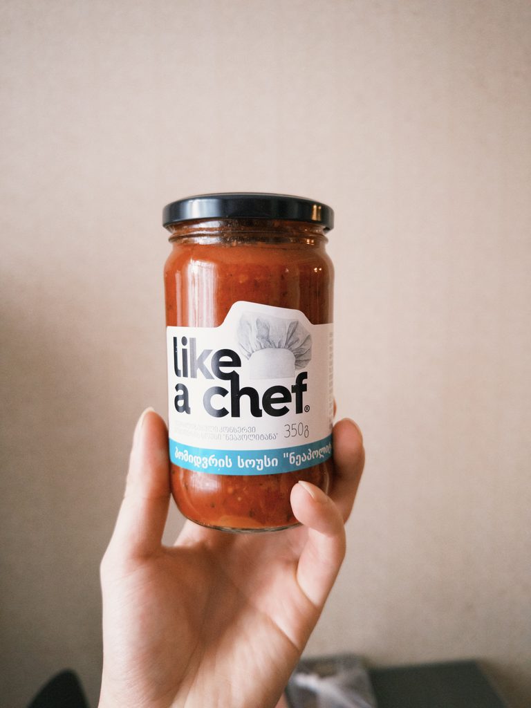 like a chef のパスタソース