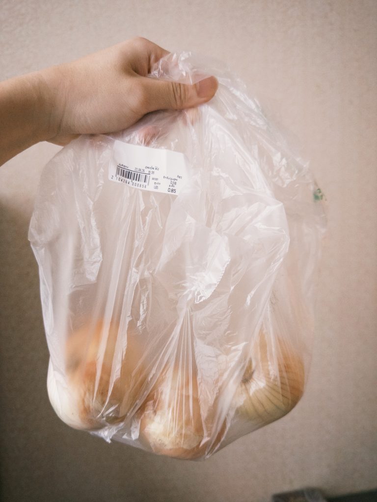 量り売りの玉ねぎ