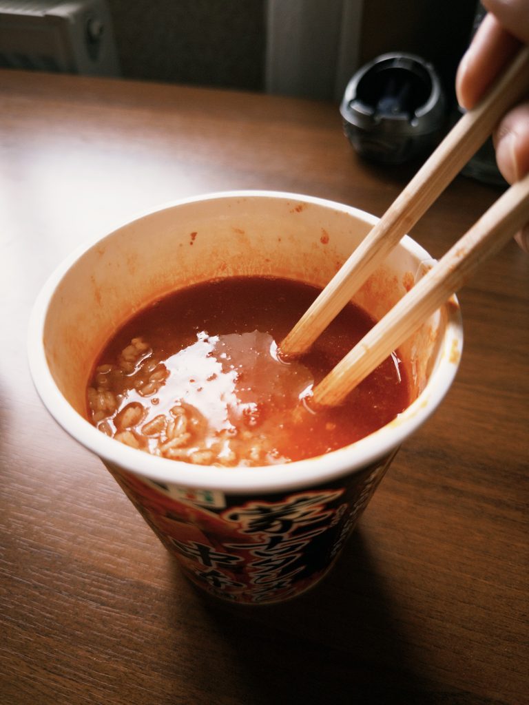 蒙古タンメンにお米を入れた