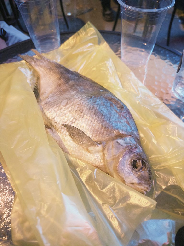 魚の塩漬け